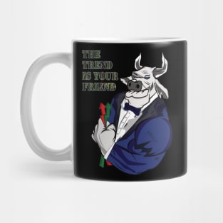 Investors Traders Stock Exchanges Bull Mug